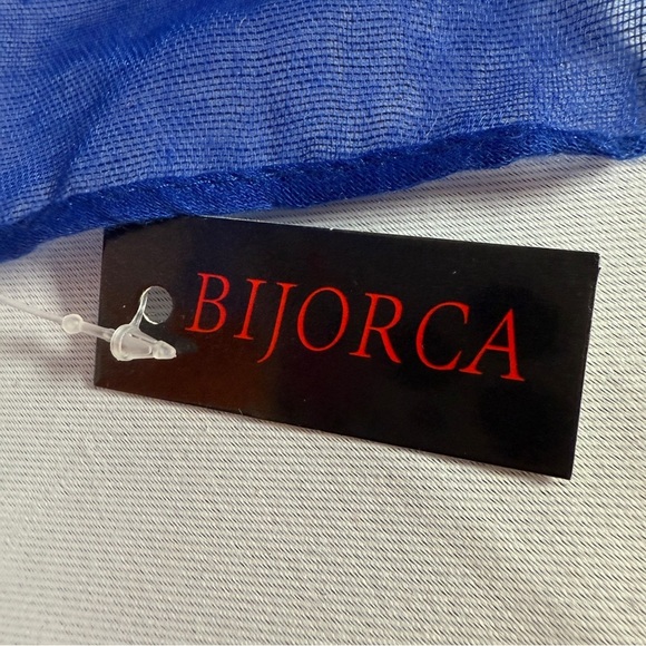 OKLAHOMA orange and blue Scarf - Picture 4 of 13